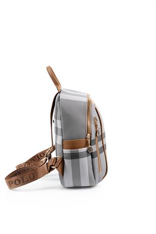 Silver & Polo A.Gri - A.Taba SP906 Kadın Sırt Çantası