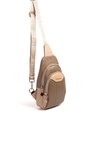 Silver & Polo Nut - Ten SP959 Kadın Vücut Çantası