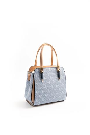 Silver & Polo Mavi - Ten SP1136 Kadın El Çantası
