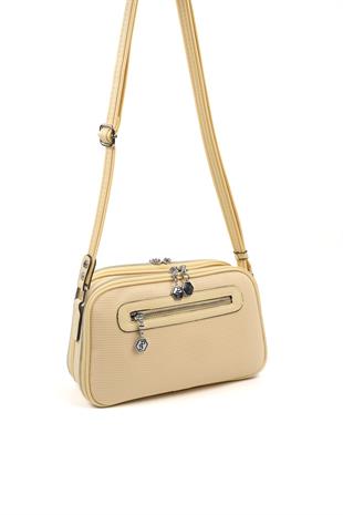 Silver & Polo Sarı SP899 Kadın Çapraz Çanta