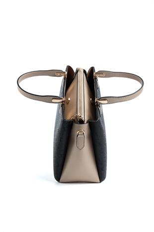 Silver & Polo Siyah - S.nut SP1253 Kadın El Çantası