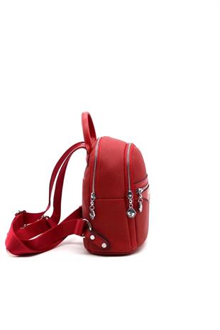 Silver & Polo SP983 Kadın Sırt Çantası Petek Kırmızı