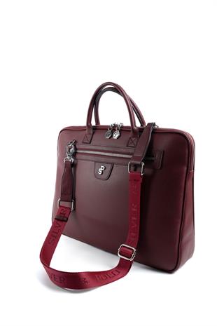 Silver & Polo Bordo SP1175 Kadın Laptop & Evrak Çantası