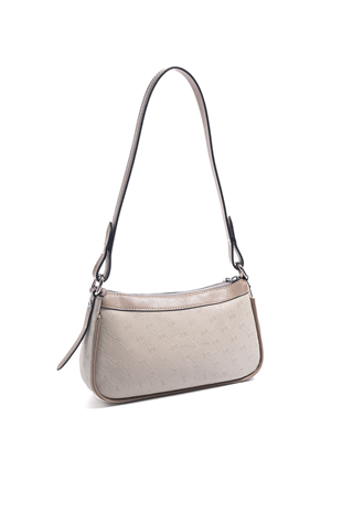 Silver & Polo SP1274 Kadın Çapraz Çanta Fashion Bej-Latte