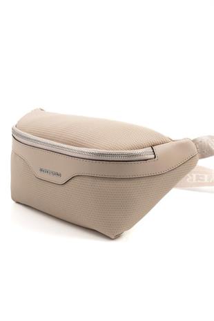 Silver & Polo SP1192 Kadın Bel Çantası Petek Bej-A.Taba