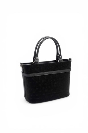 Silver & Polo SP1283 Kadın El Çantası Fashion Siyah-Siyah