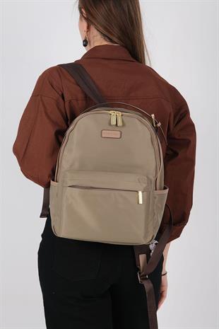 Silver & Polo SP1206 Kadın Sırt Çantası  Yeşil-Kum