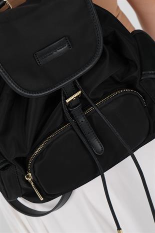 1207 Kadın Sırt Çantası  Siyah