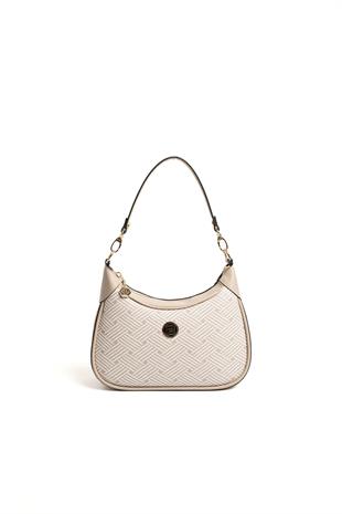 Silver & Polo Bej - Kum SP1180 Kadın Omuz Çantası