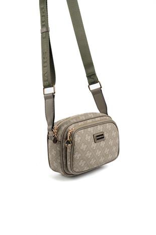 Silver & Polo Yeşil SP1111 Kadın Çapraz Çanta