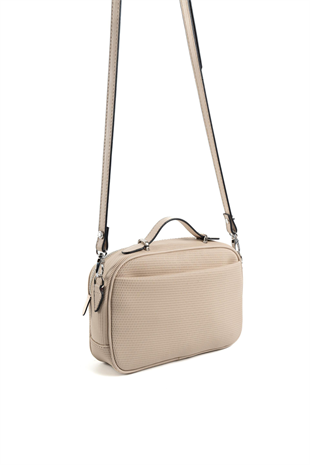 Silver & Polo SP1186 Kadın Çapraz Çanta Petek Kum Beji