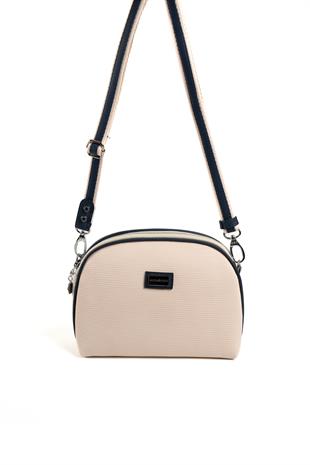 Silver & Polo Bej - Laci SP765 Kadın Çapraz Çanta