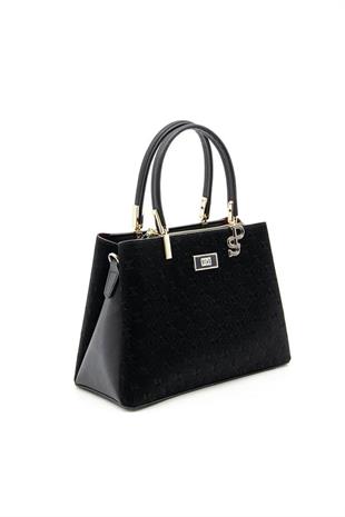 Silver & Polo SP1098 Kadın El Çantası Fashion Siyah