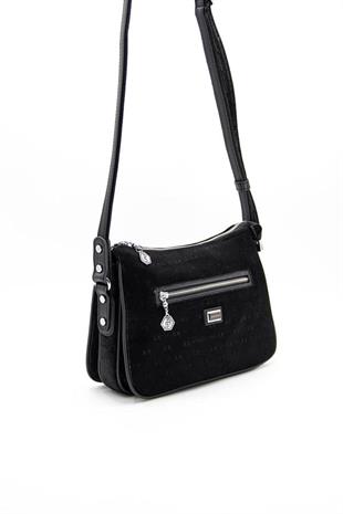 Silver & Polo SP818 Kadın Çapraz Çanta Fashion Siyah