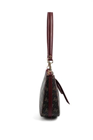 Silver & Polo Kahve Sarı - Bordo SP1259 Omuz Çantası