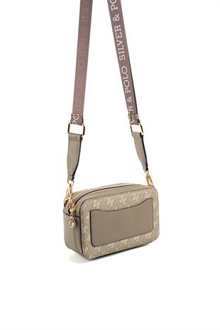 Silver & Polo Yeşil SP1078 Kadın Çapraz Çanta