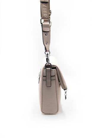 Silver & Polo SP963 Kadın Çapraz Çanta Petek Bej