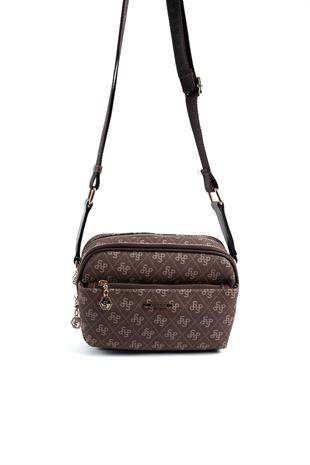 Silver & Polo Kahve SP1162 Kadın Çapraz Çanta