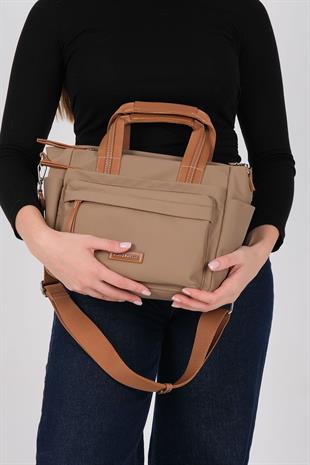 1230 Kadın El Çantası  Vizon-Taba