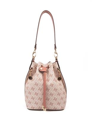 Silver & Polo Pembe - Somon SP1137 Kadın Çanta Modelleri>Omuz Çantası