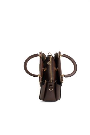 Silver & Polo Bej - Kahve SP1193 Kadın El Çantası