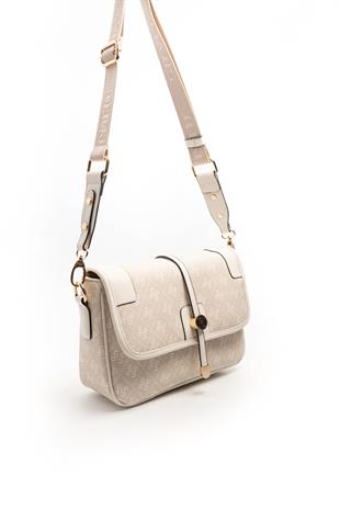Silver & Polo Taş - Kemik SP1182 Kadın Çapraz Çanta