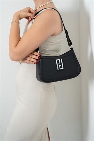 Silver & Polo Siyah SP1132 Kadın Çapraz Çanta
