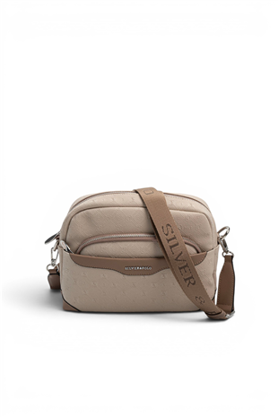 Silver Polo SP1201 Kadın Çapraz Çanta Fashion Bej-Latte