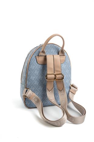 Silver & Polo Mavi - Ten SP945 Kadın Sırt Çantası