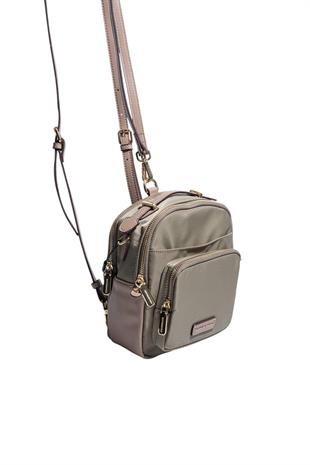 Silver & Polo SP1220 Kadın Çapraz Çanta  Yeşil-Kum