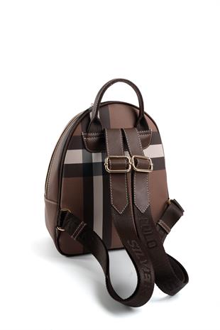 Silver & Polo Koyu Kahve SP945 Kadın Sırt Çantası