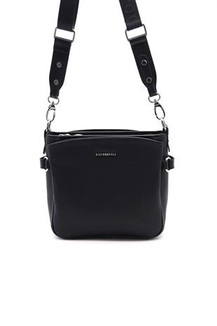Silver & Polo SP884 Kadın Çapraz Çanta Petek Siyah