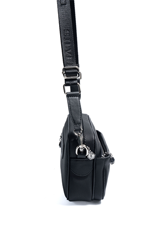 Silver & Polo SP1267 Kadın Çapraz Çanta Petek Siyah