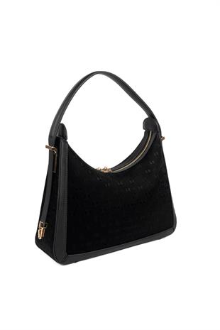 Silver Polo SP1187 Kadın Omuz Çantası Fashion Siyah-Siyah