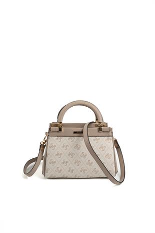 Silver & Polo Bej - Kum SP1193 Kadın El Çantası