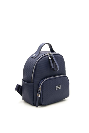 Silver & Polo SP1130 Kadın Sırt Çantası Petek Lacivert