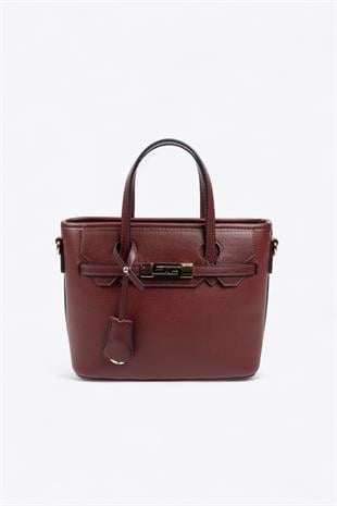 Silver & Polo SP1185 Kadın El Çantası Bordo
