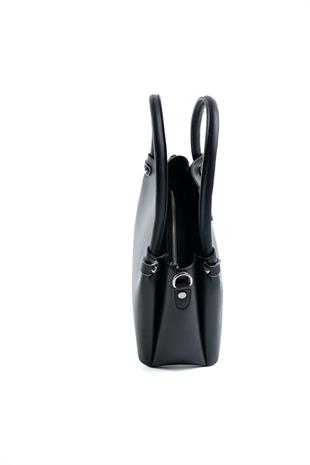 Silver & Polo SP1254 Kadın El Çantası Düz Siyah