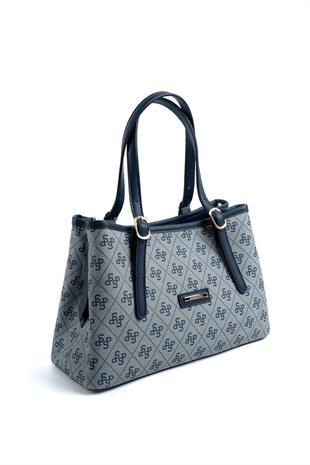 Silver & Polo Gri - Laci SP1252 Kadın El Çantası