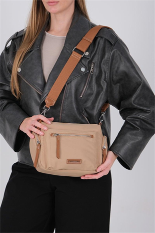 Silver & Polo SP1229 Kadın Çapraz Çanta  Nut-Taba