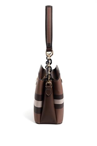 Silver & Polo Koyu Kahve SP937 Kadın Omuz Çantası