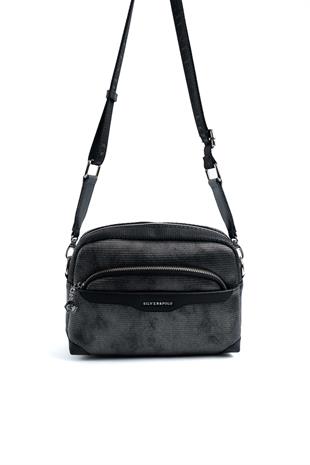 Silver & Polo M.gümüş - Siyah SP1201 Kadın Çapraz Çanta