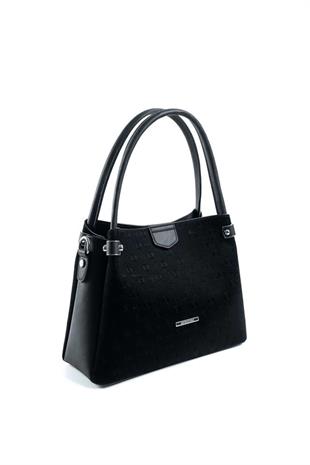 Silver & Polo SP1254 Kadın El Çantası Fashion Siyah