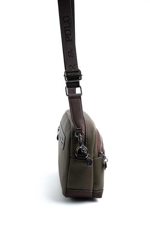 Silver & Polo L.Haki - Kahve SP1201 Kadın Çapraz Çanta