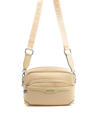 Silver & Polo Sarı SP1201 Kadın Çapraz Çanta