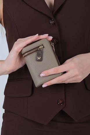 SP1197 Cüzdan & Kartlık  Vizon