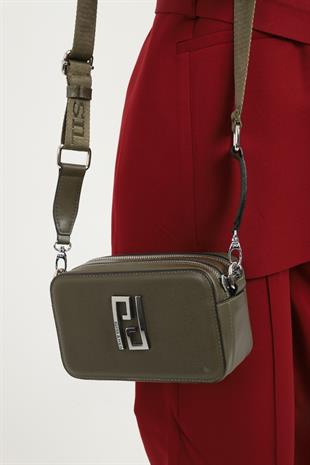 Silver & Polo Haki SP1078 Kadın Çapraz Çanta