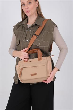 1230 Kadın El Çantası  Nut-Taba