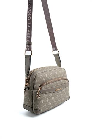 Silver & Polo Yeşil SP1201 Kadın Çapraz Çanta