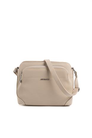 Silver & Polo Kum Bej SP364 Kadın Çapraz Çanta